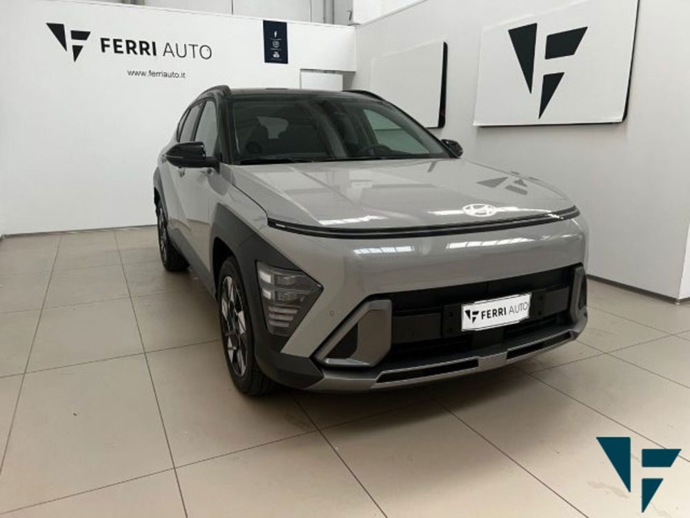 Hyundai Kona HEV 1.6 DCT XLine nuova a Tavagnacco (4)