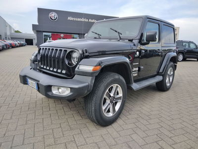 Jeep Wrangler 2.0 Turbo Sahara  del 2020 usata a Alessandria