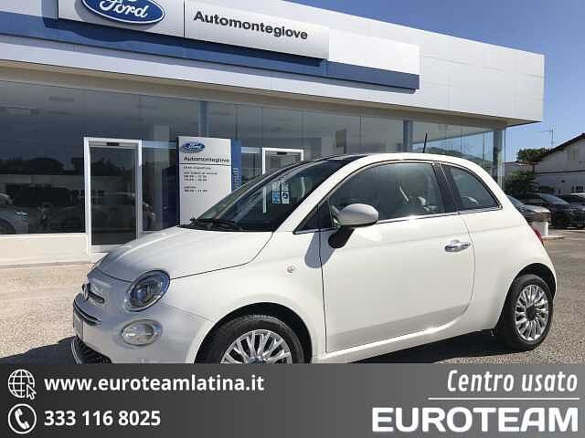 Fiat 500 1.2 Lounge  del 2019 usata a Latina