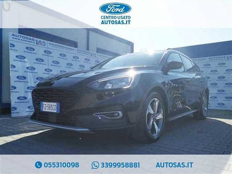 Ford Focus Station Wagon 1.0 EcoBoost 125 CV SW Active  del 2019 usata a Firenze