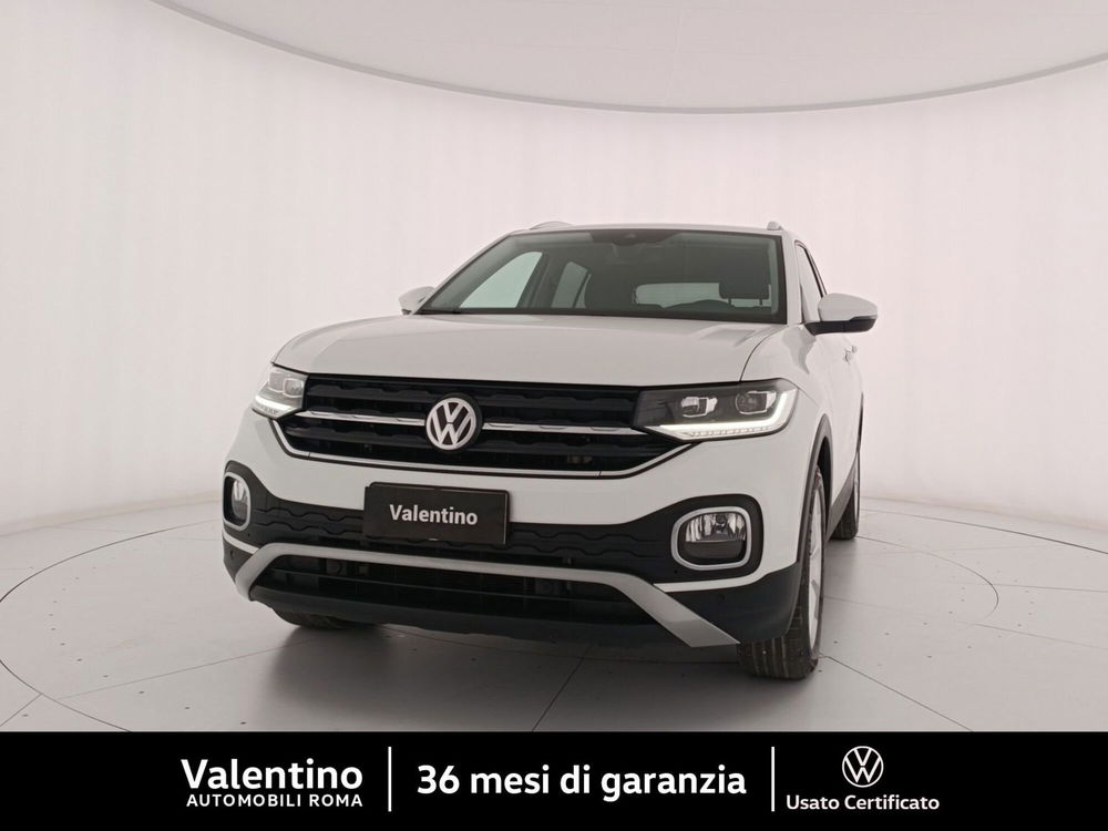 Volkswagen T-Cross 1.0 TSI 115 CV Advanced BMT  del 2020 usata a Roma