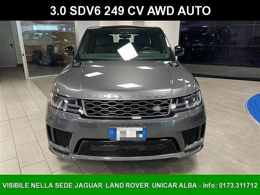 Land Rover Range Rover Sport 3.0 SDV6 249 CV HSE Dynamic del 2019 usata a Alba (2)