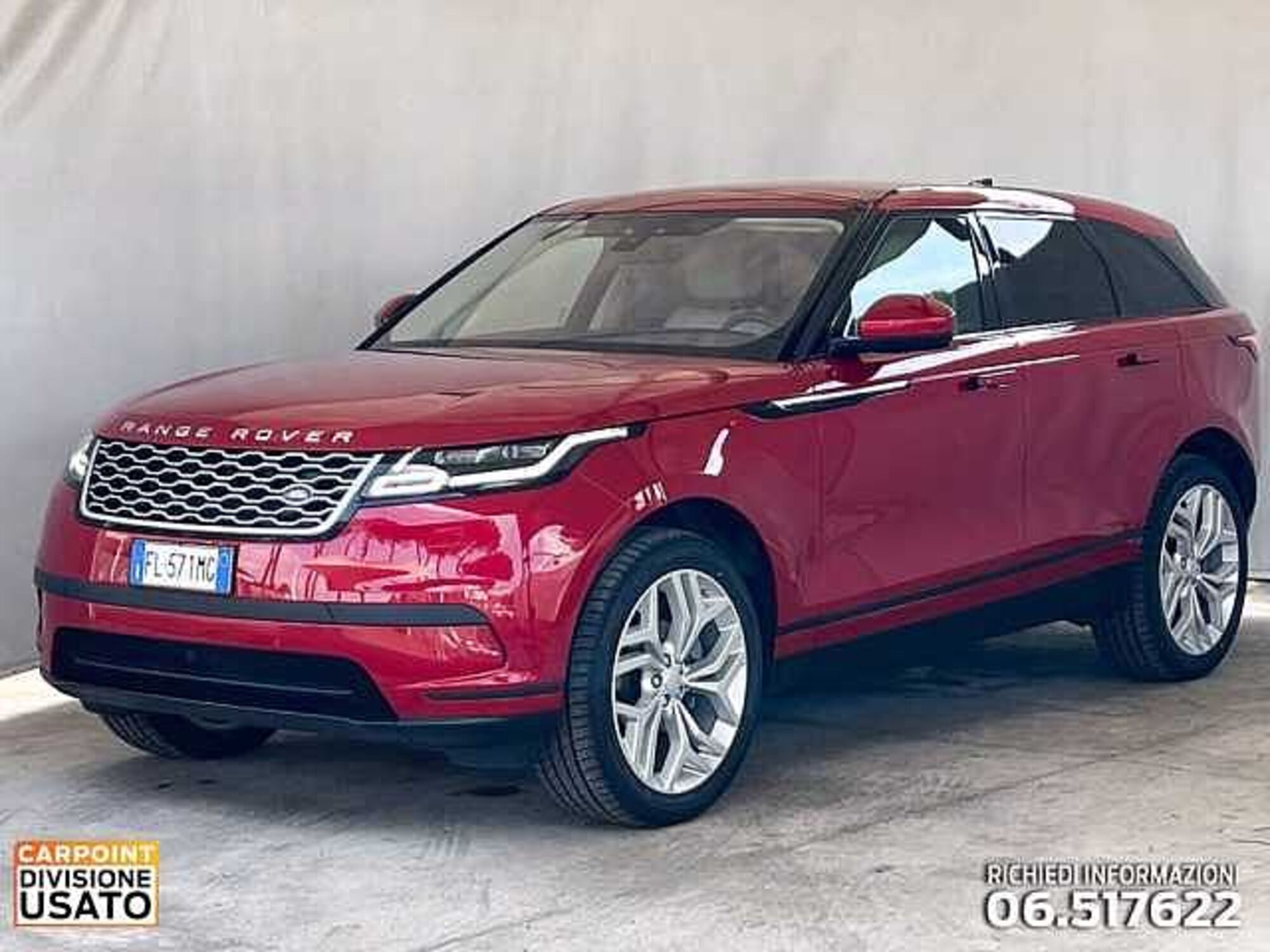 Land Rover Range Rover Velar 2.0 TD4 180 CV del 2017 usata a Roma