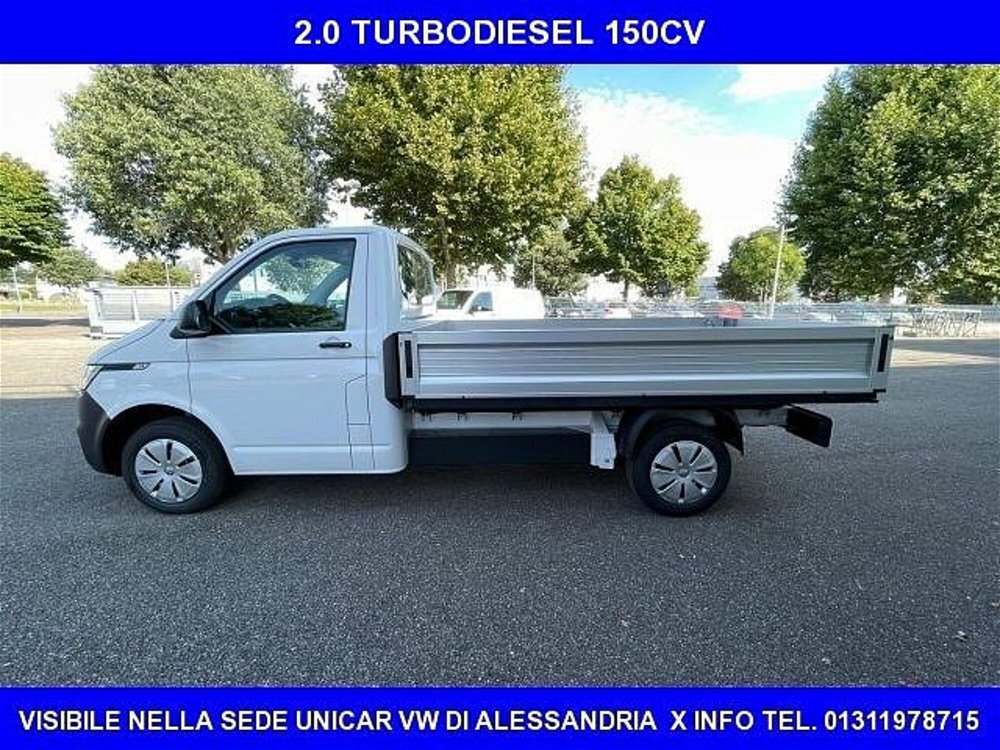 Volkswagen Veicoli Commerciali Transporter Telaio 2.0 TDI 150CV PL Cassonato Business  nuova a Alba (4)