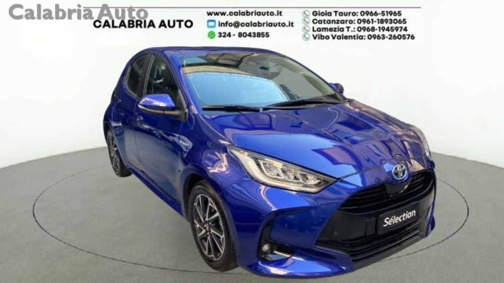 Toyota Yaris 1.5 Hybrid 5 porte Toyota Team del 2021 usata a Gioia Tauro (2)