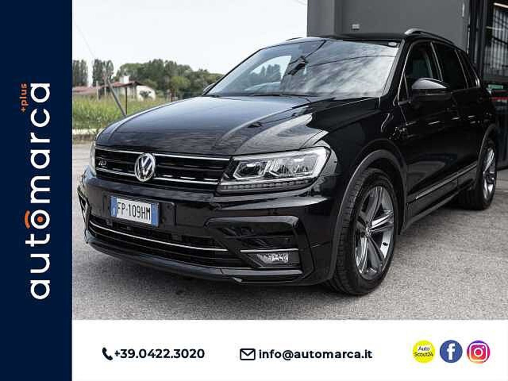 Volkswagen Tiguan 1.6 TDI SCR Sport BlueMotion Technology  del 2018 usata a Silea