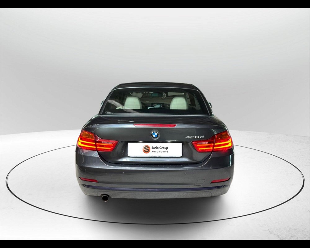 BMW Serie 4 Cabrio 420d  Luxury  del 2015 usata a Villorba (2)
