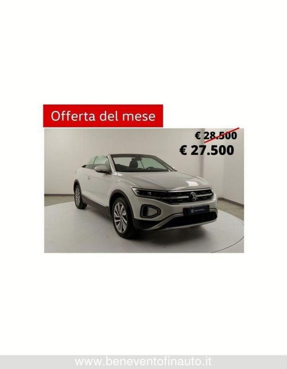 Volkswagen T-Roc Cabrio usata a Avellino