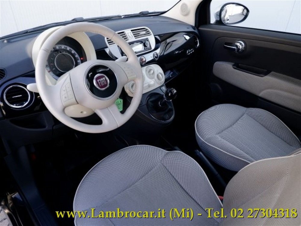 Fiat 500 1.2 Lounge  del 2009 usata a Cologno Monzese (3)