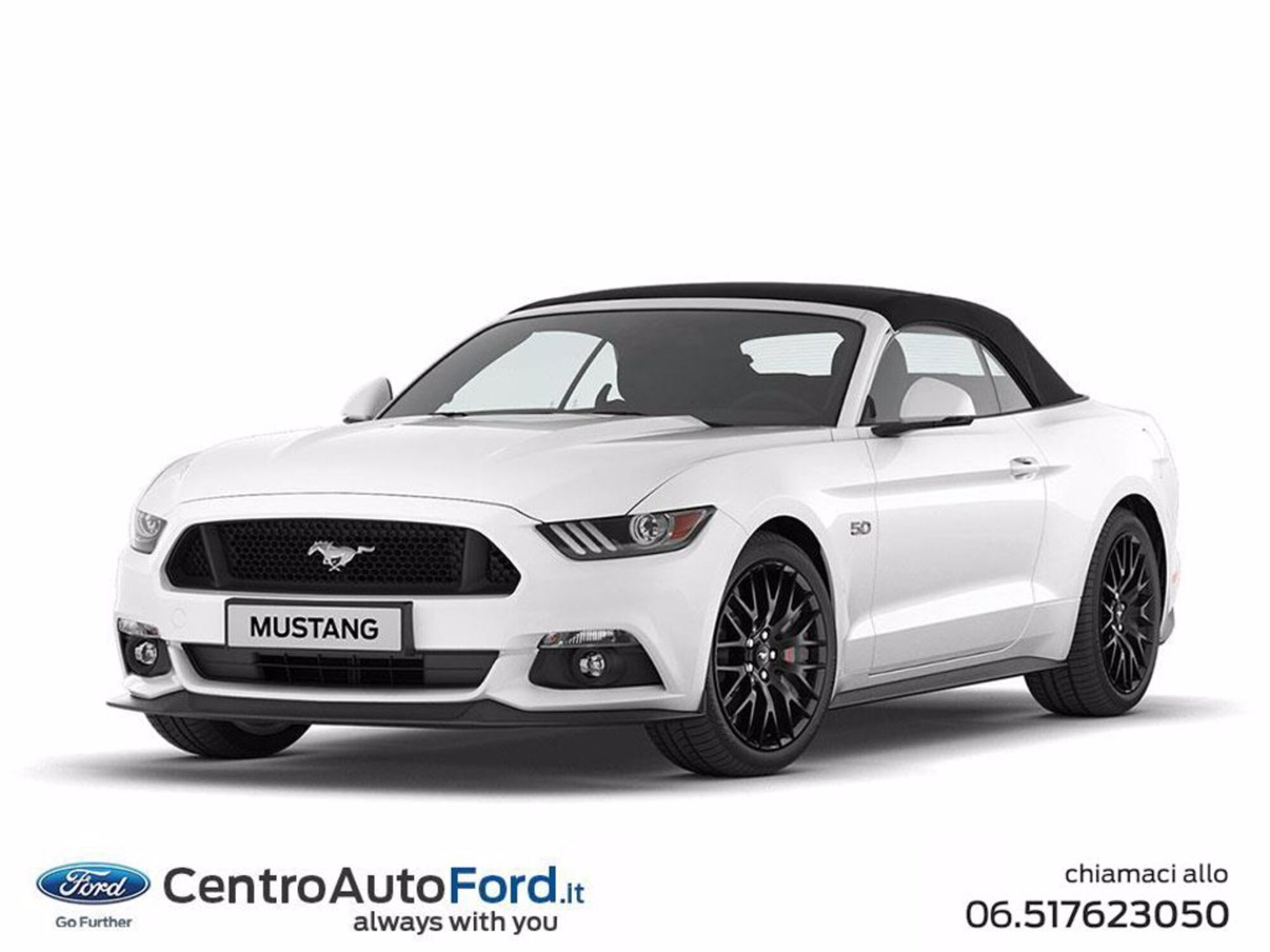 Ford Mustang Cabrio Convertible 5.0 V8 TiVCT aut. GT  nuova a Albano Laziale