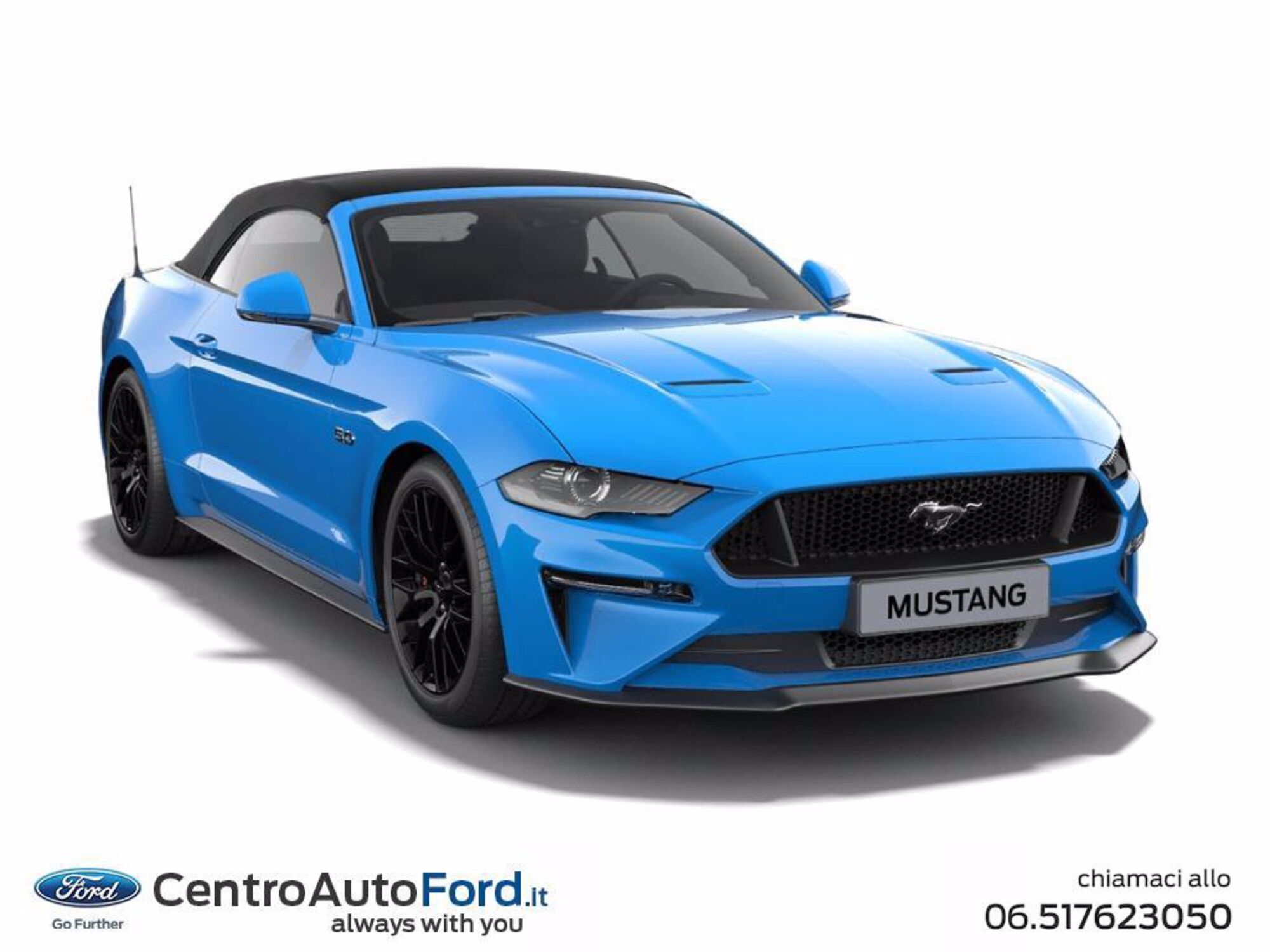 Ford Mustang Cabrio Convertible 5.0 V8 TiVCT aut. GT  nuova a Albano Laziale