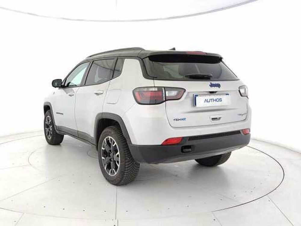 Jeep Compass 1.3 T4 240CV PHEV AT6 4xe Trailhawk  del 2022 usata a Torino (3)