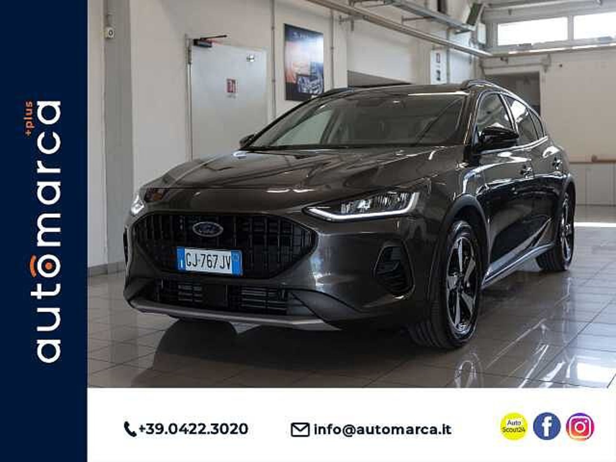 Ford Focus 1.0 EcoBoost 125 CV 5p. Active  del 2022 usata a Silea