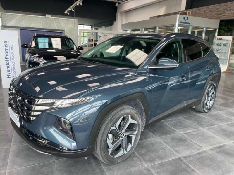 Hyundai Tucson 1.6 phev Exellence 4wd auto del 2021 usata a Pesaro