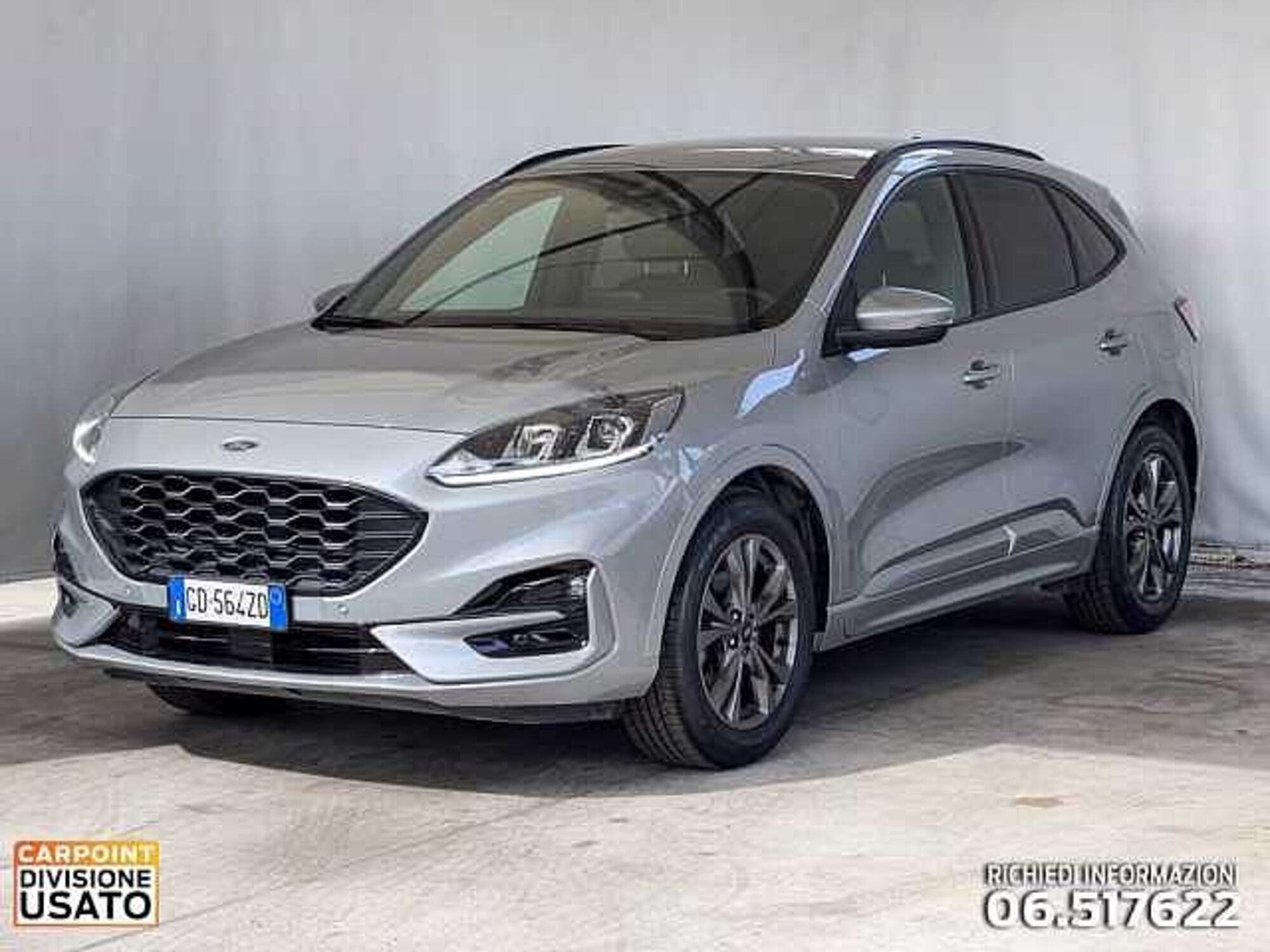 Ford Kuga 1.5 EcoBlue 120 CV 2WD ST-Line X  del 2021 usata a Roma