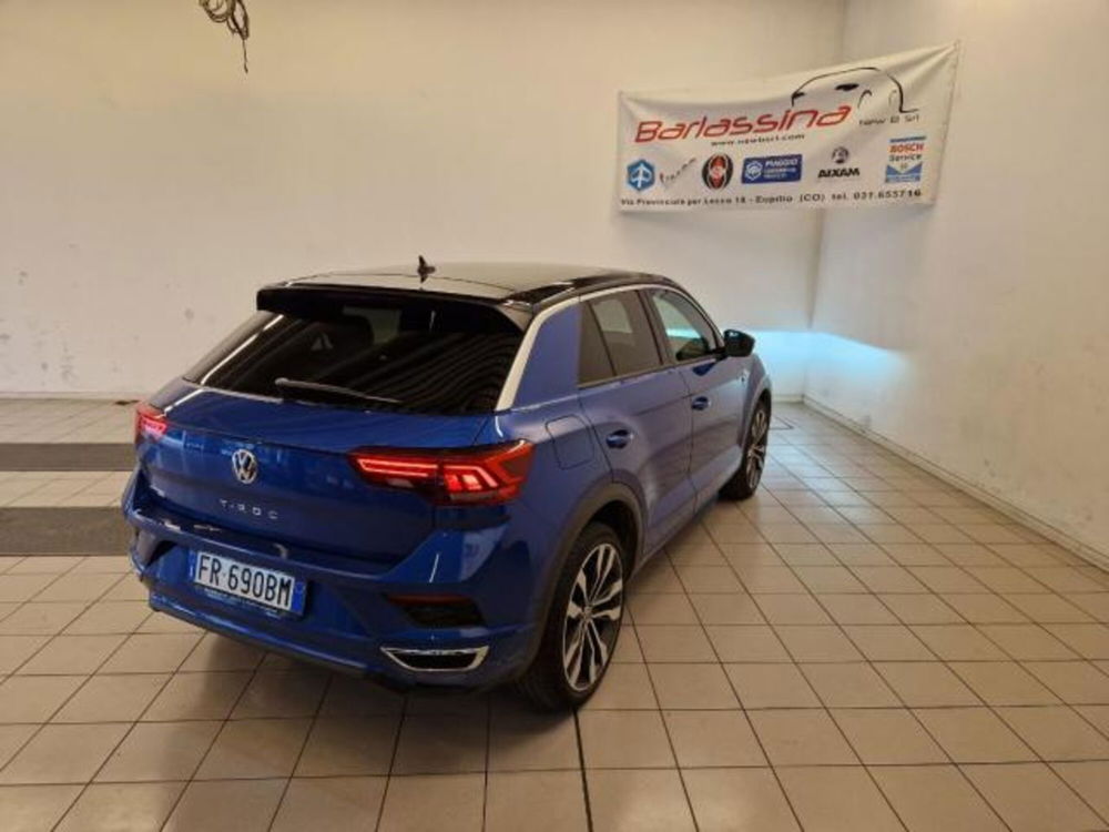 Volkswagen T-Roc 1.5 TSI ACT DSG Sport del 2018 usata a Eupilio (5)