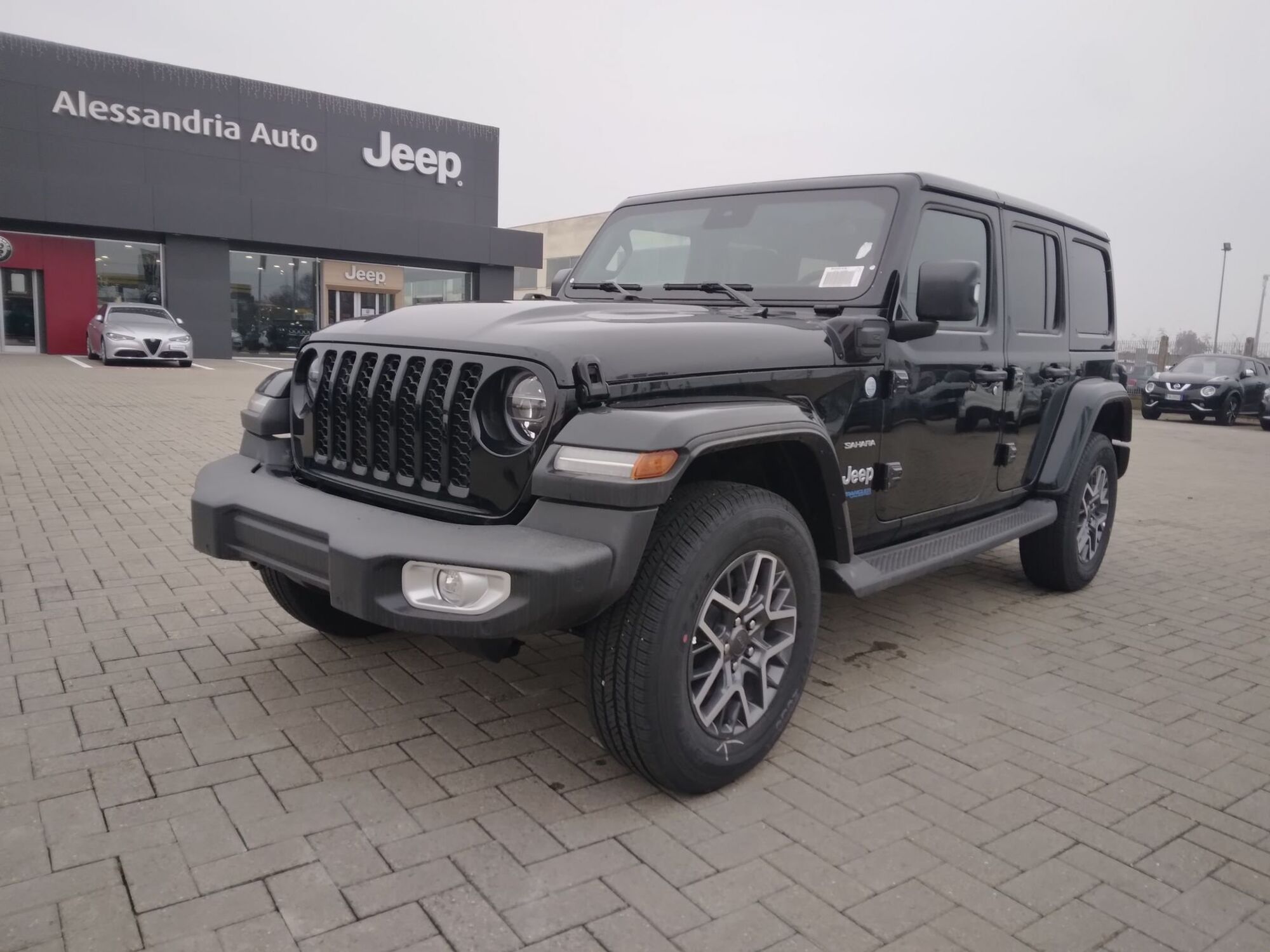 Jeep Wrangler Unlimited 2.0 PHEV ATX 4xe Sahara  nuova a Alessandria