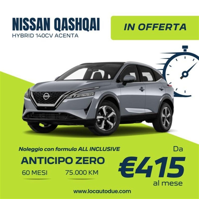 Nissan Qashqai 1.3 DIG-T 140 CV Acenta nuova a Torino