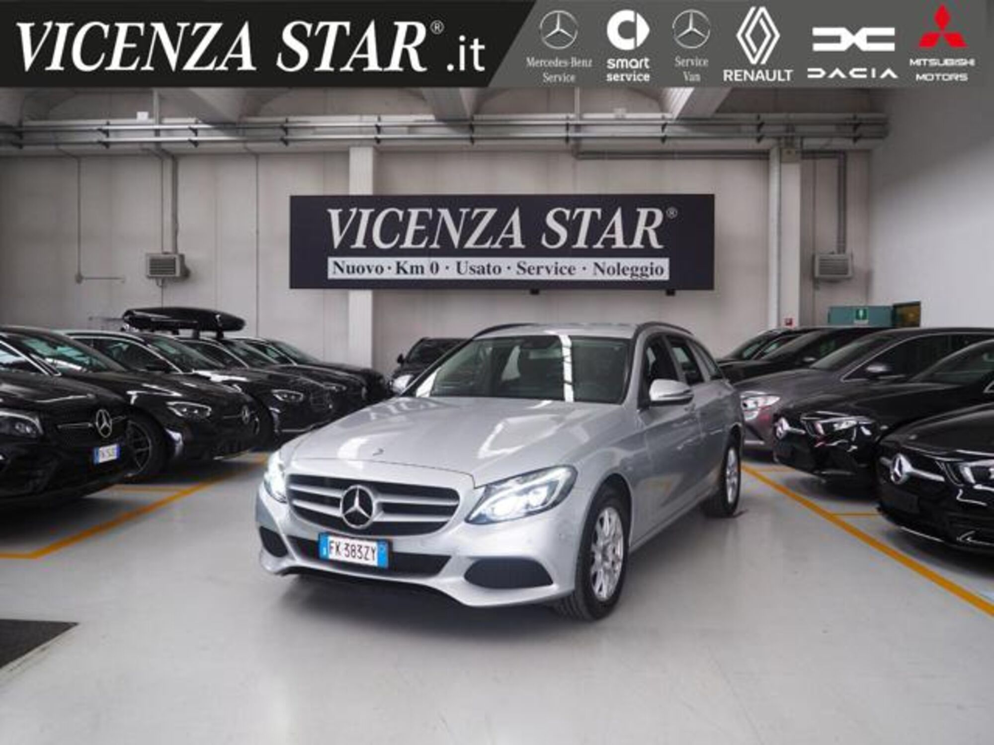 Mercedes-Benz Classe C Station Wagon 180 d Executive del 2017 usata a Altavilla Vicentina