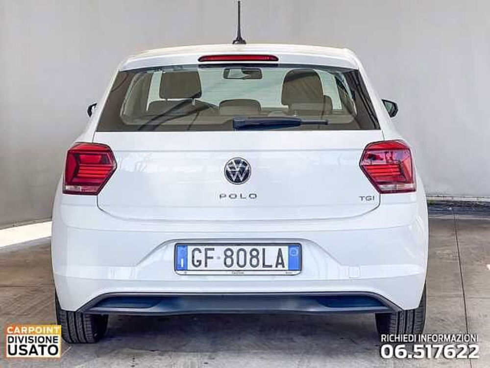 Volkswagen Polo 1.0 TGI 5p. Trendline BlueMotion Technology  del 2021 usata a Roma (4)