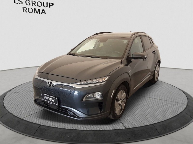 Hyundai Kona EV 64 kWh Exellence del 2020 usata a Roma