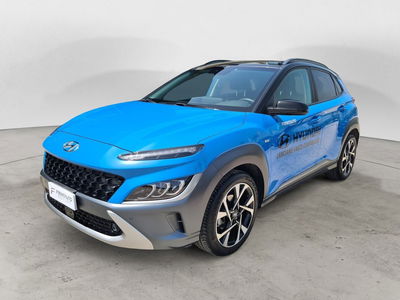 Hyundai Kona 1.0 T-GDI Hybrid 48V iMT XLine del 2021 usata a Mozzagrogna