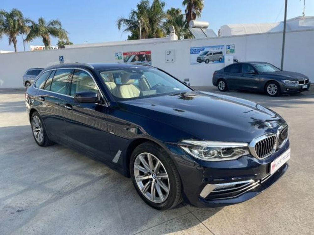 BMW Serie 5 Touring usata a Lecce (9)