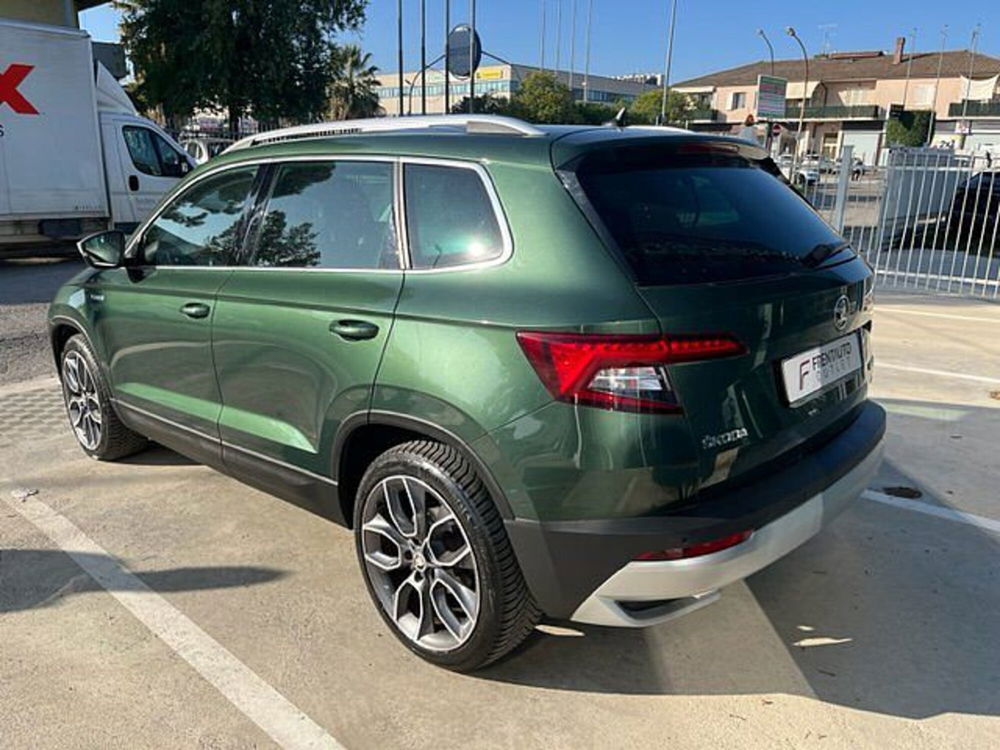 Skoda Karoq 2.0 TDI SCR 4x4 DSG Scout  del 2019 usata a Ancona (4)