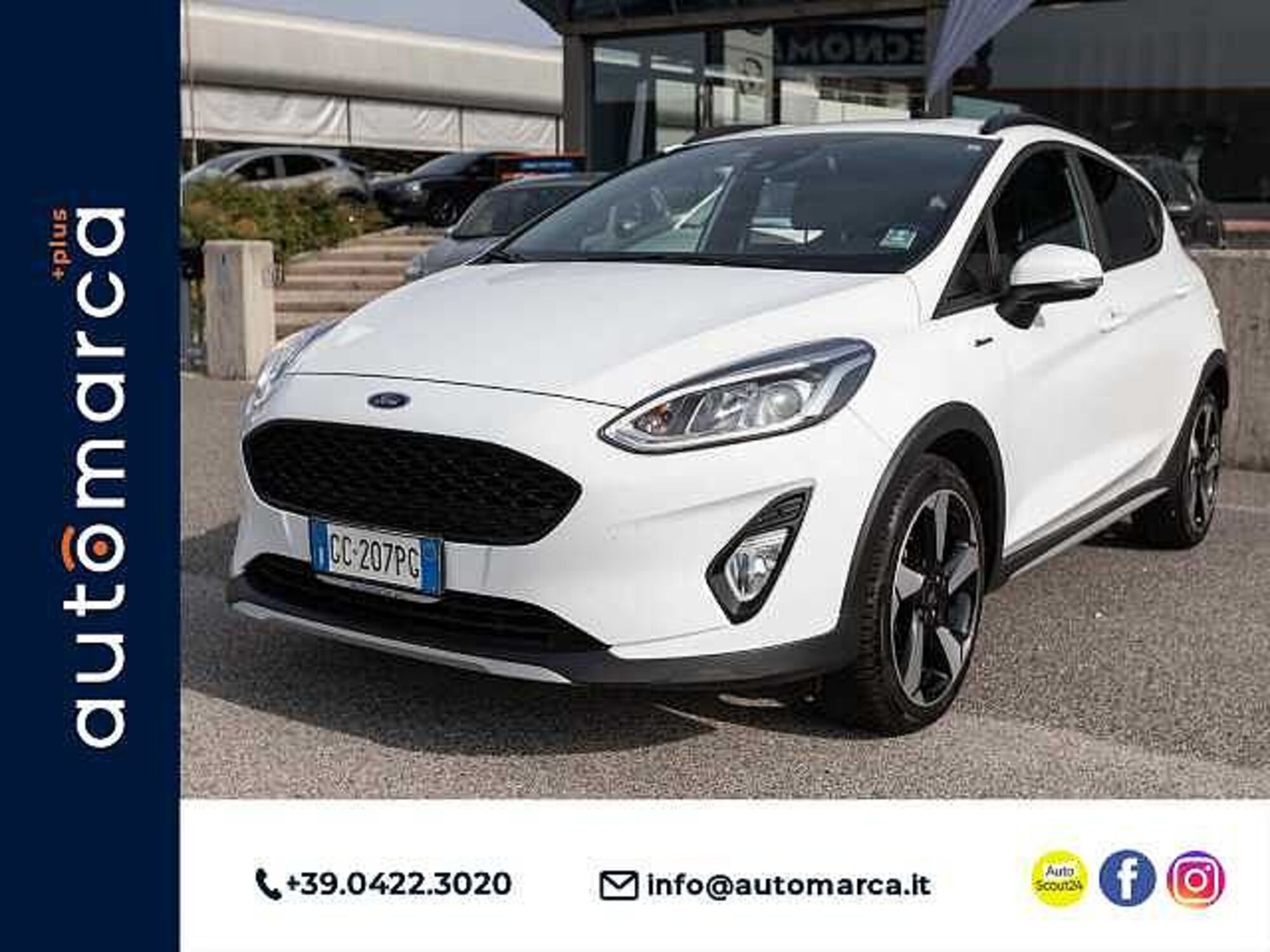 Ford Fiesta Active 1.0 Ecoboost 95 CV del 2020 usata a Silea