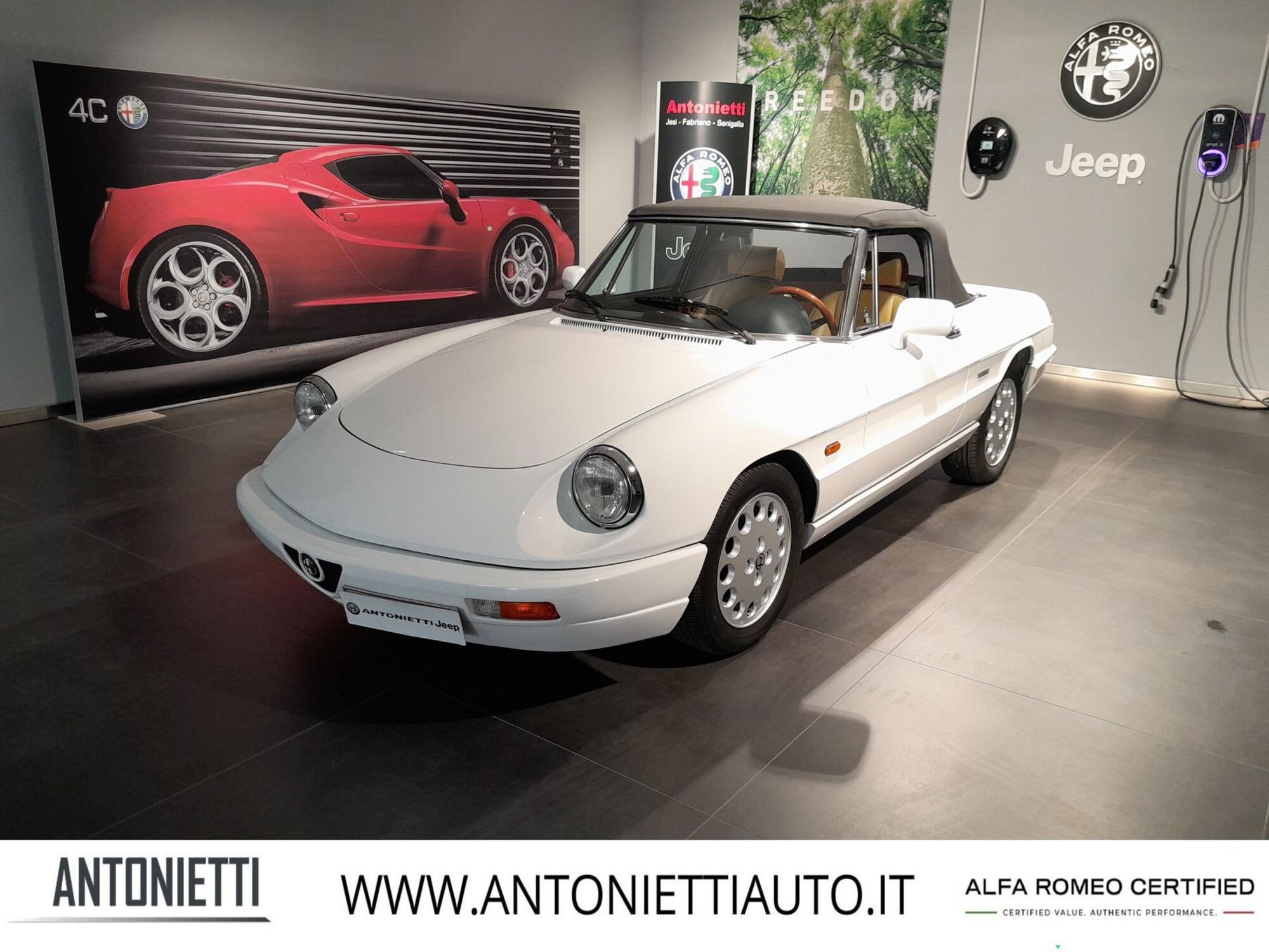 Alfa Romeo Spider 2.0i cat del 1991 usata a Jesi