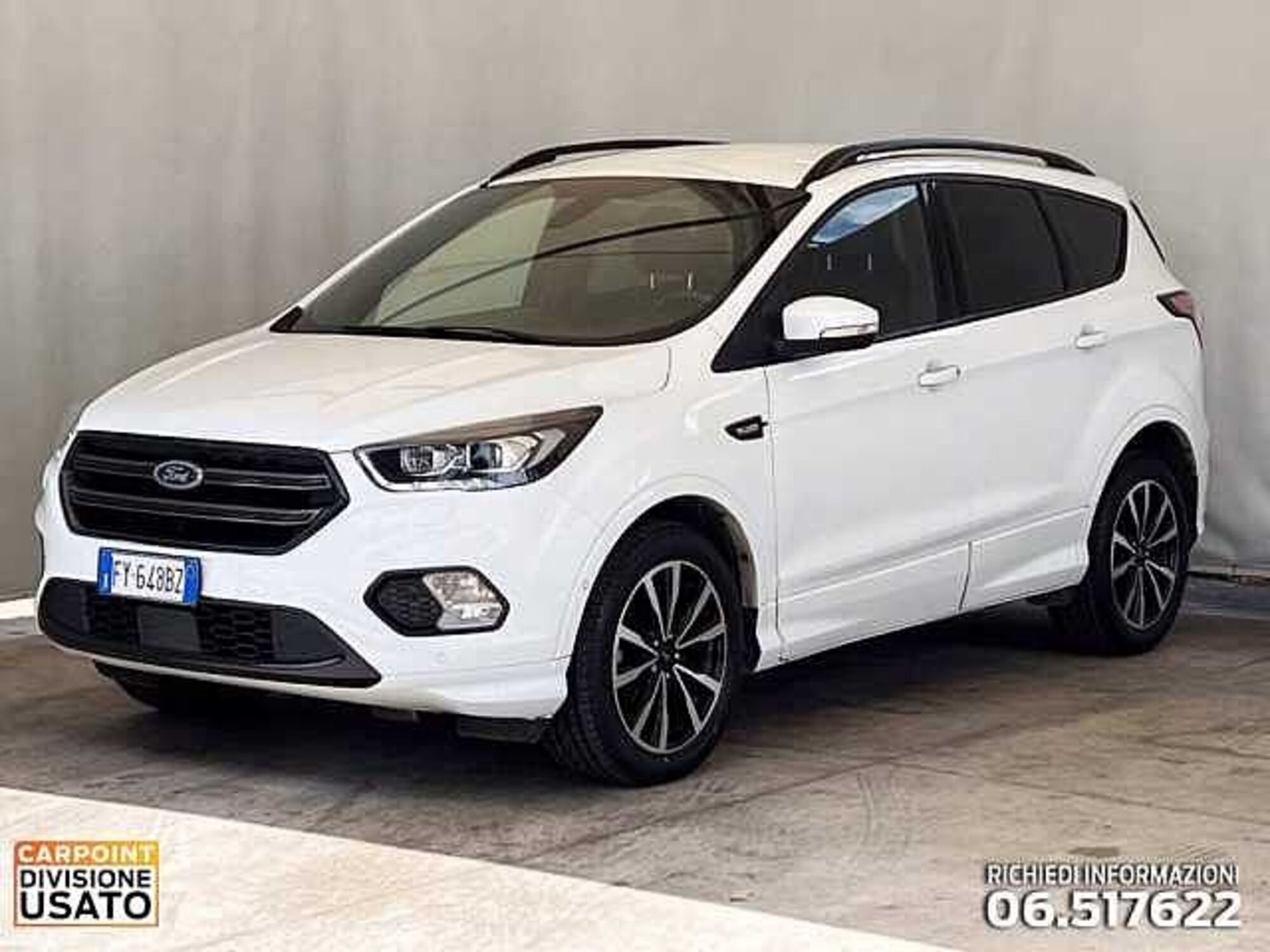 Ford Kuga 1.5 TDCI 120 CV S&amp;S 2WD ST-Line  del 2019 usata a Roma