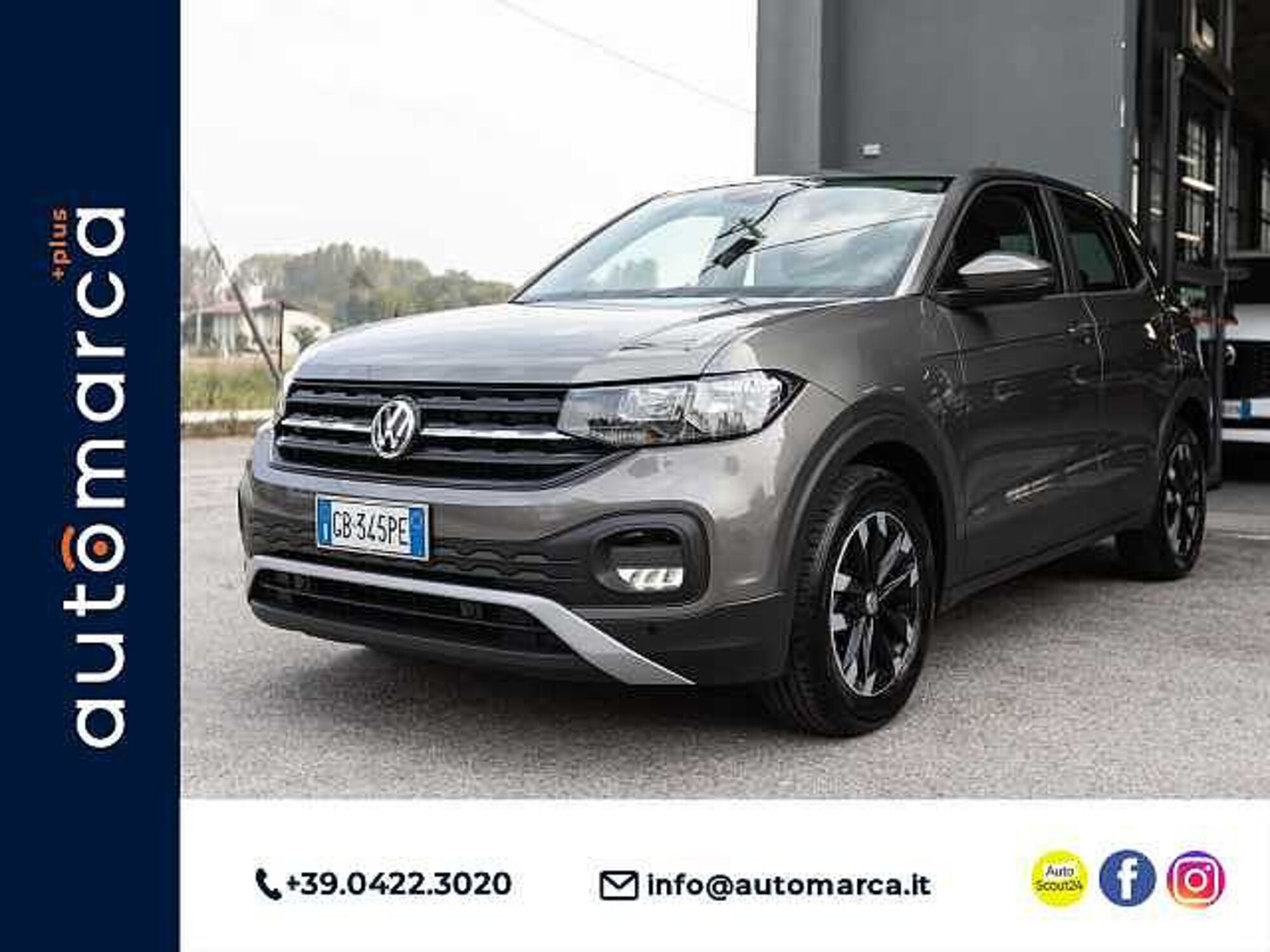 Volkswagen T-Cross 1.0 TSI Urban BMT del 2020 usata a Silea