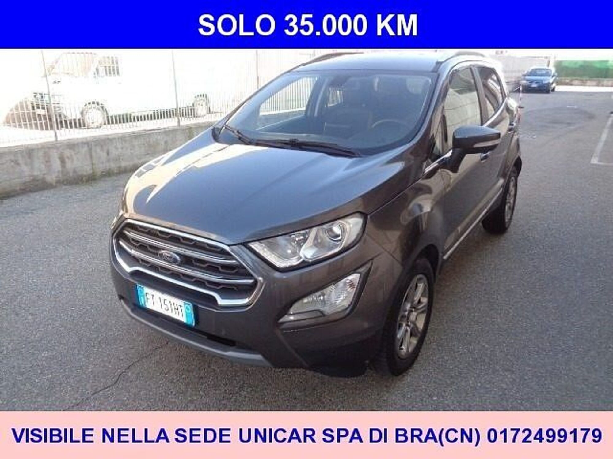 Ford EcoSport 1.5 TDCi 100 CV Start&amp;Stop Titanium  del 2018 usata a Alba