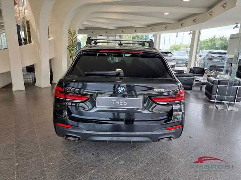 BMW Serie 5 Touring 520d xDrive  Msport  nuova a Viterbo (4)