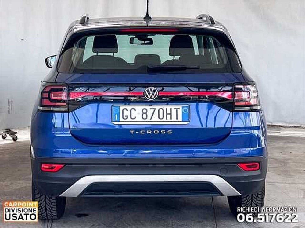 Volkswagen T-Cross 1.0 tsi Style 115cv del 2020 usata a Roma (4)