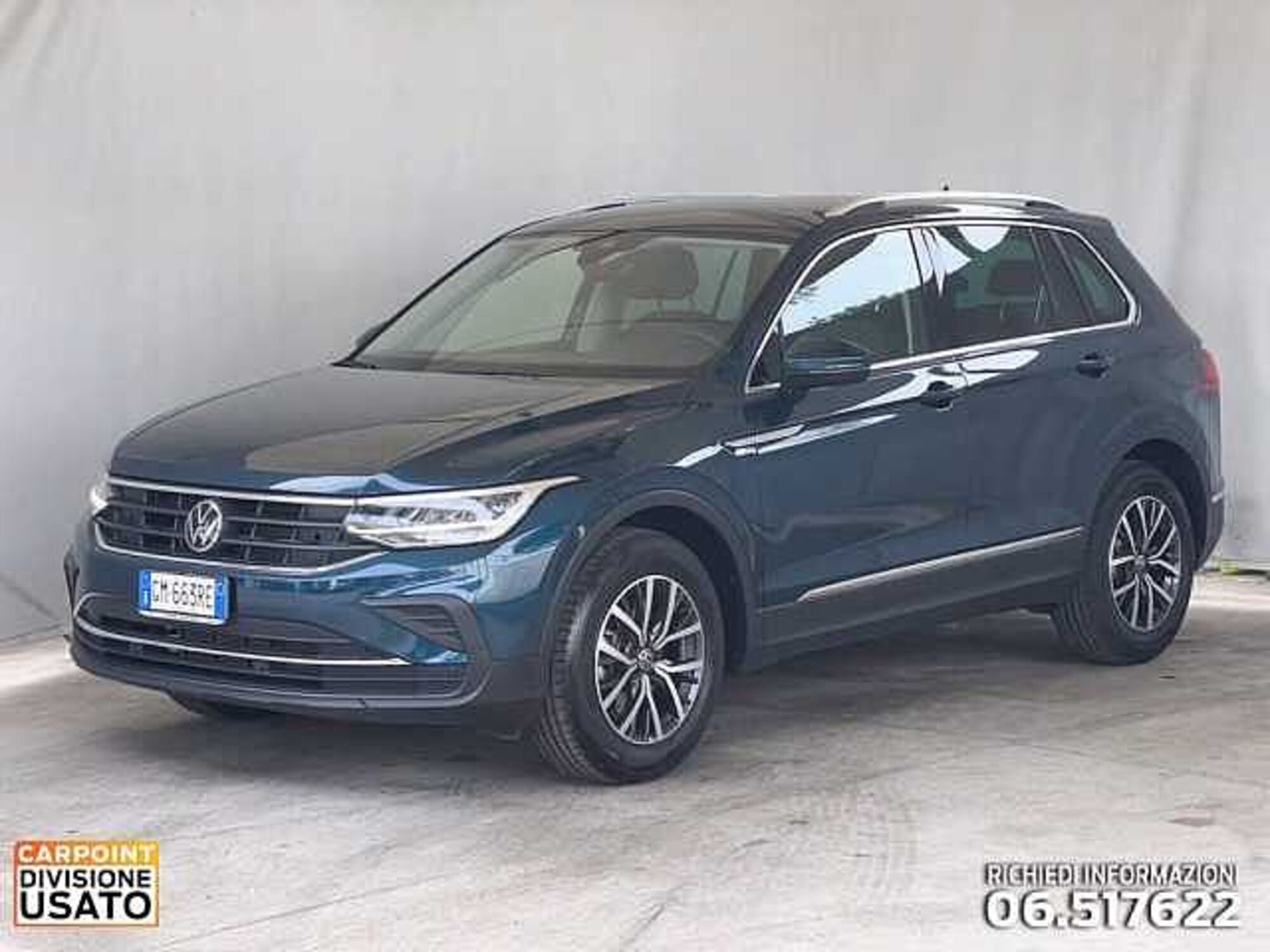 Volkswagen Tiguan 1.5 TSI 150 CV DSG ACT Life del 2023 usata a Roma