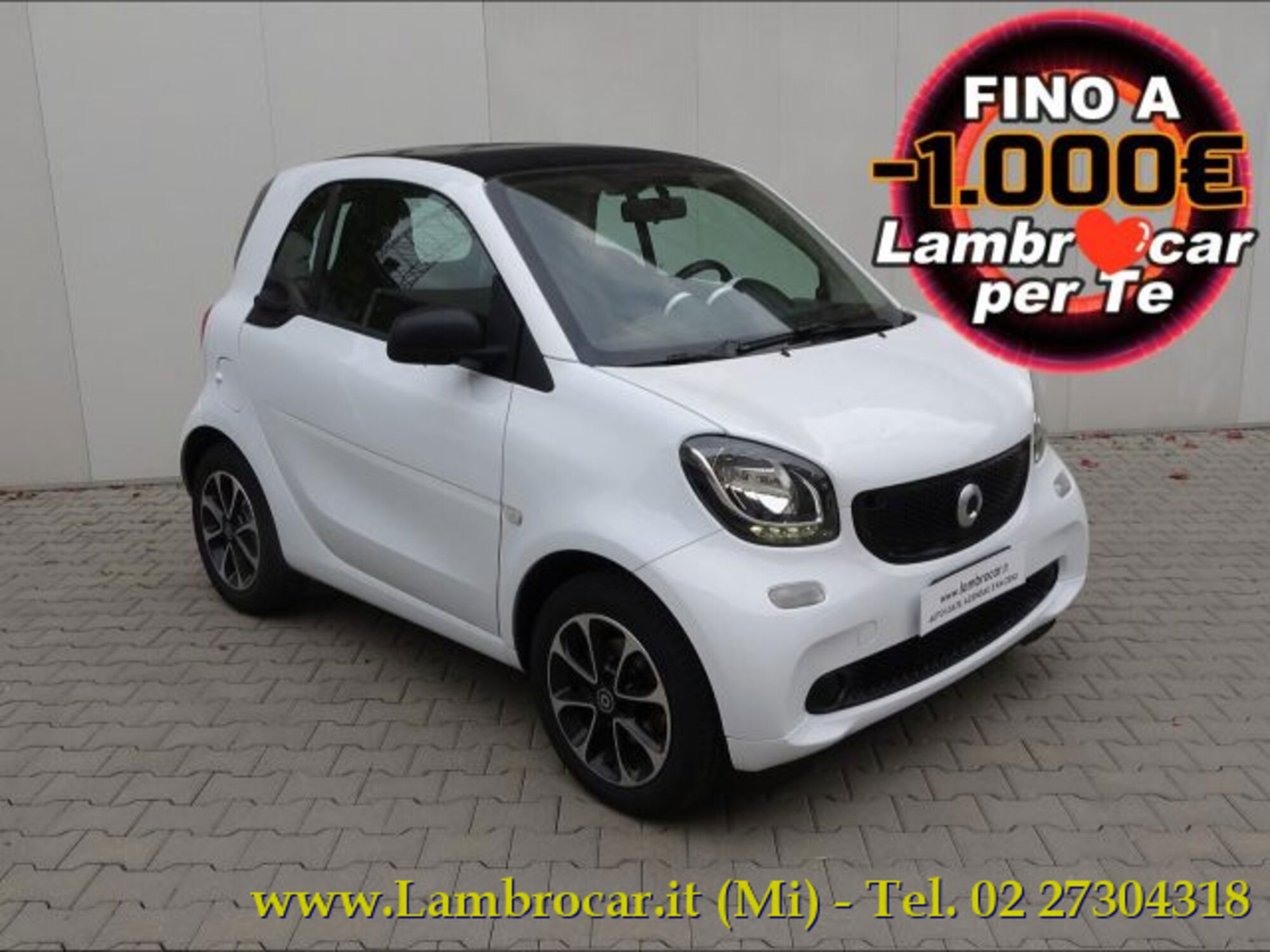 smart Fortwo 70 1.0 Passion  del 2016 usata a Cologno Monzese