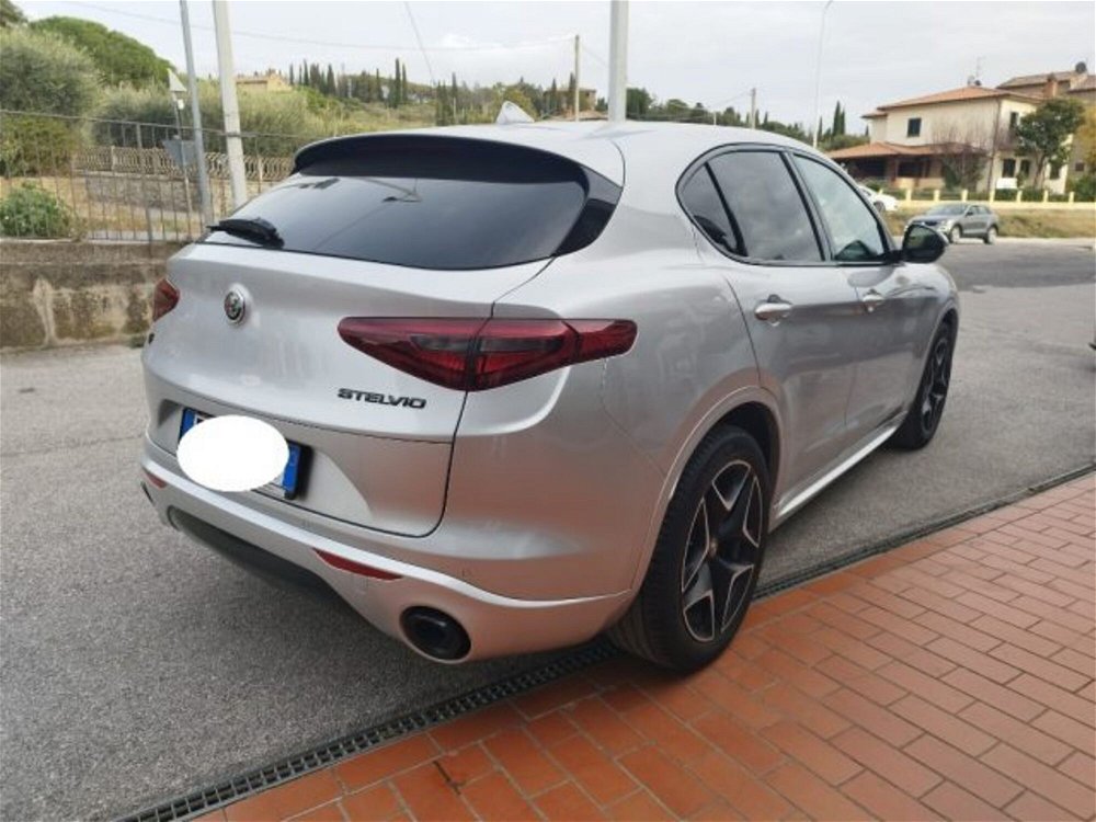 Alfa Romeo Stelvio Stelvio 2.2 Turbodiesel 210 CV AT8 Q4 Veloce  del 2019 usata a Arezzo (5)