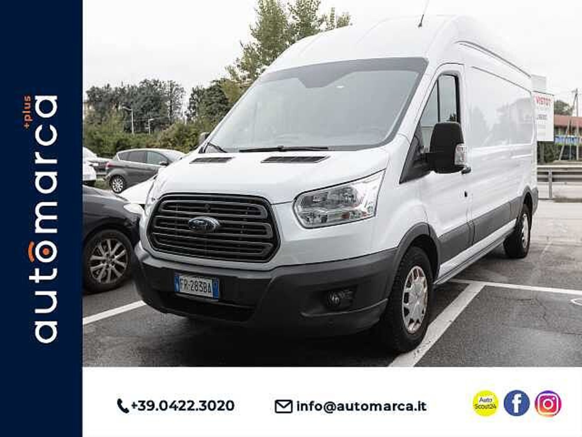 Ford Transit Furgone 350 2.0TDCi EcoBlue 170CV PM-TM Furgone Entry  del 2018 usata a Silea