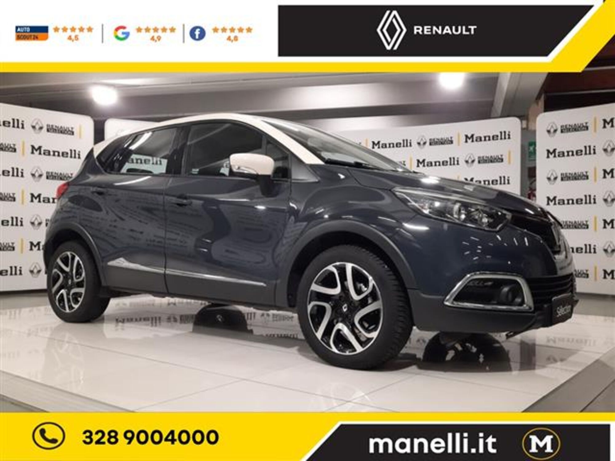 Renault Captur dCi 8V 90 CV EDC Start&amp;Stop Energy Intens  del 2016 usata a Brescia