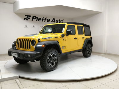 Jeep Wrangler Unlimited 2.0 atx phev Rubicon 4xe auto del 2021 usata a Teramo