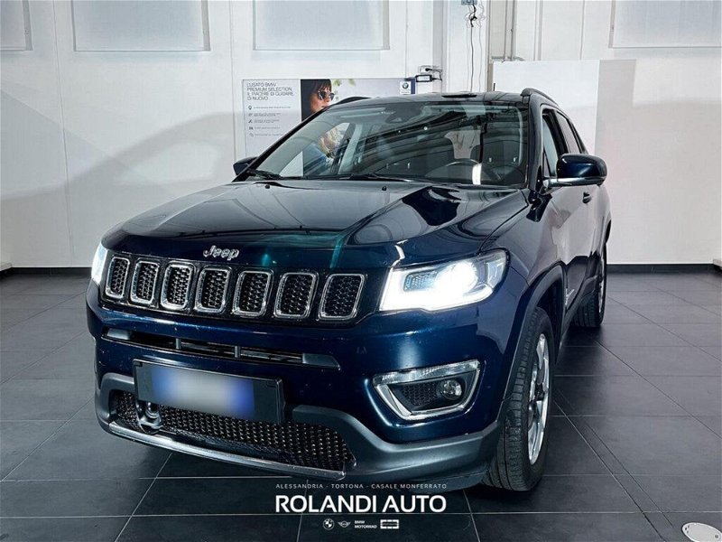 Jeep Compass 1.6 Multijet II 2WD Limited Naked del 2018 usata a Alessandria