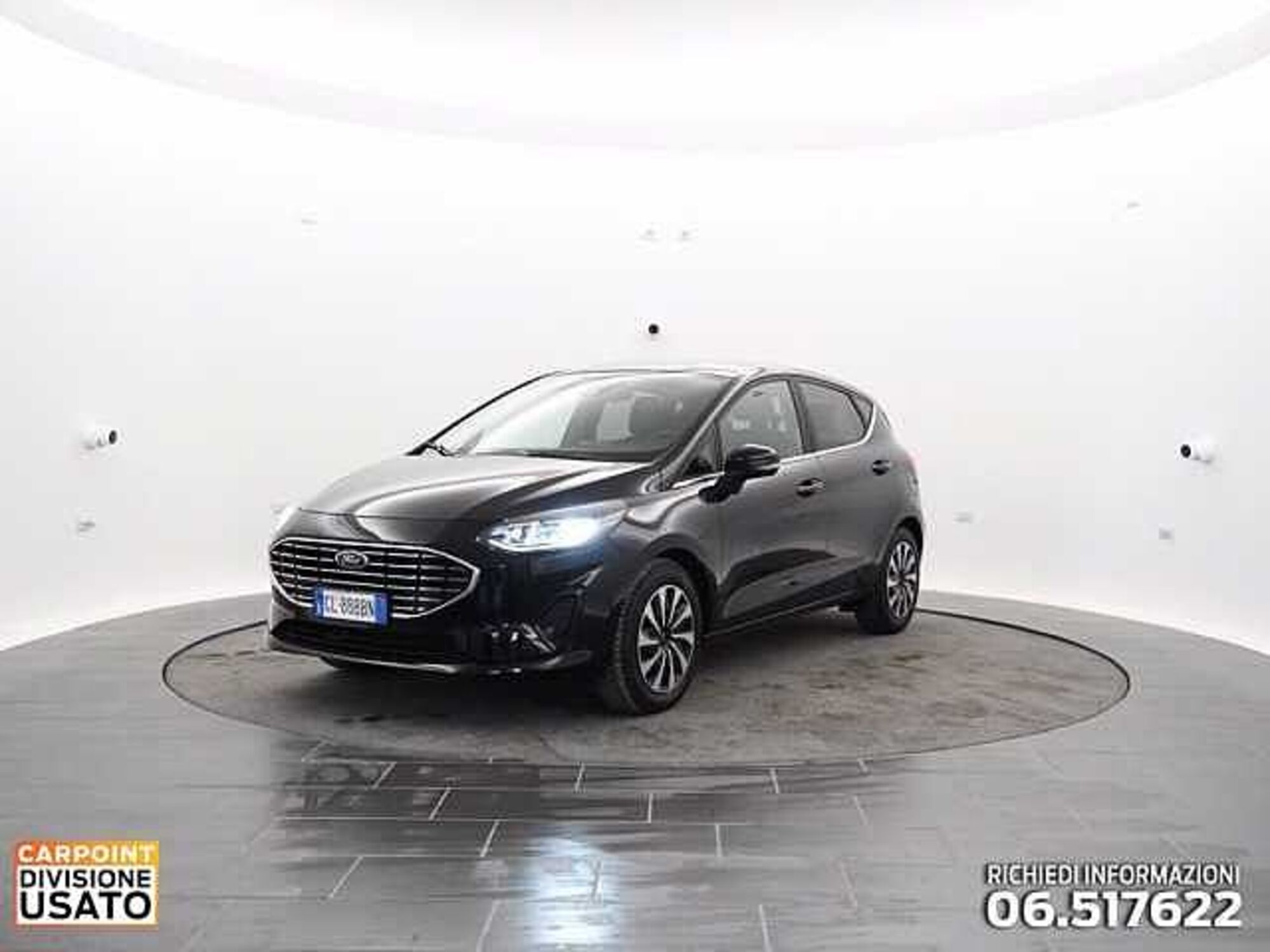 Ford Fiesta 1.0 Ecoboost 125 CV DCT Titanium del 2022 usata a Roma