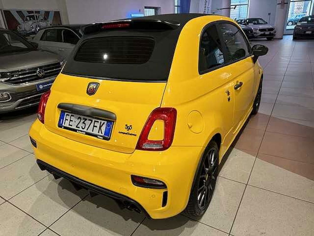 Abarth 595 Cabrio usata a Genova (5)