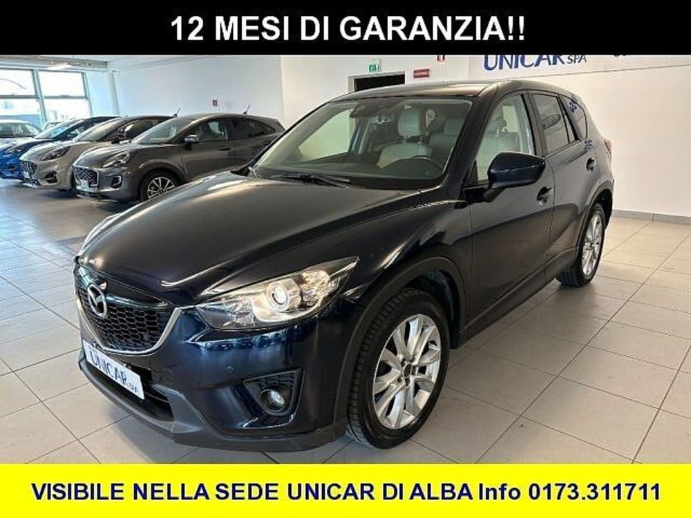 Mazda CX-5 2.2L Skyactiv-D 175CV 4WD Exceed  del 2014 usata a Alba (2)