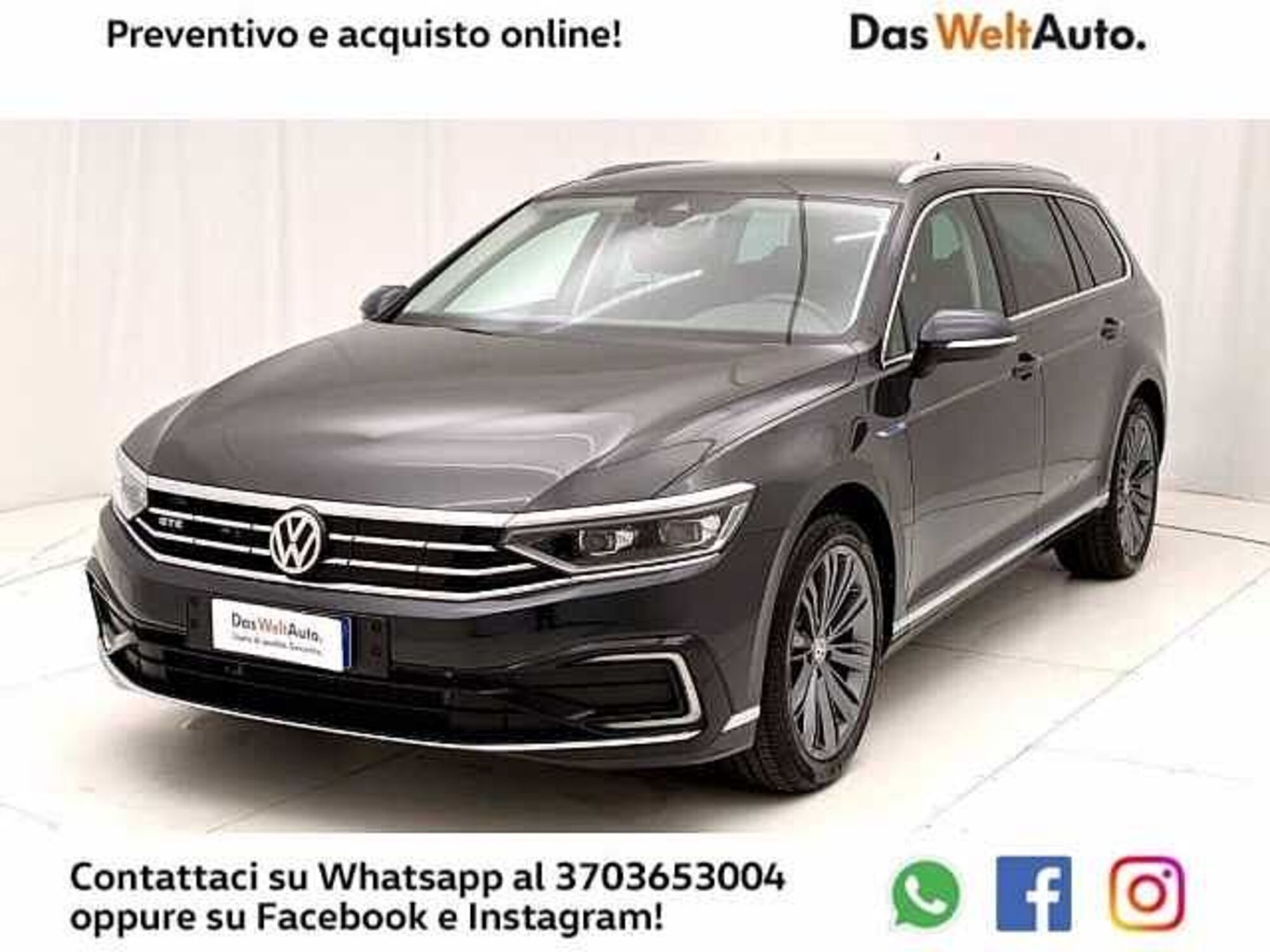 Volkswagen Passat Variant 1.4 GTE DSG Plug-In-Hybrid  del 2019 usata a Pesaro