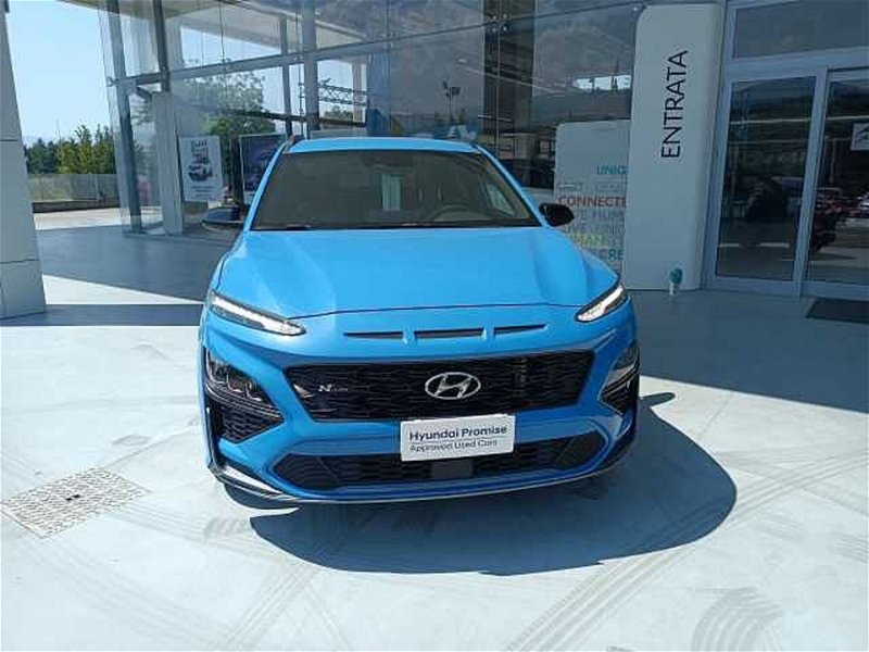 Hyundai Kona 1.6 CRDI Hybrid 48V iMT NLine del 2021 usata a Rende