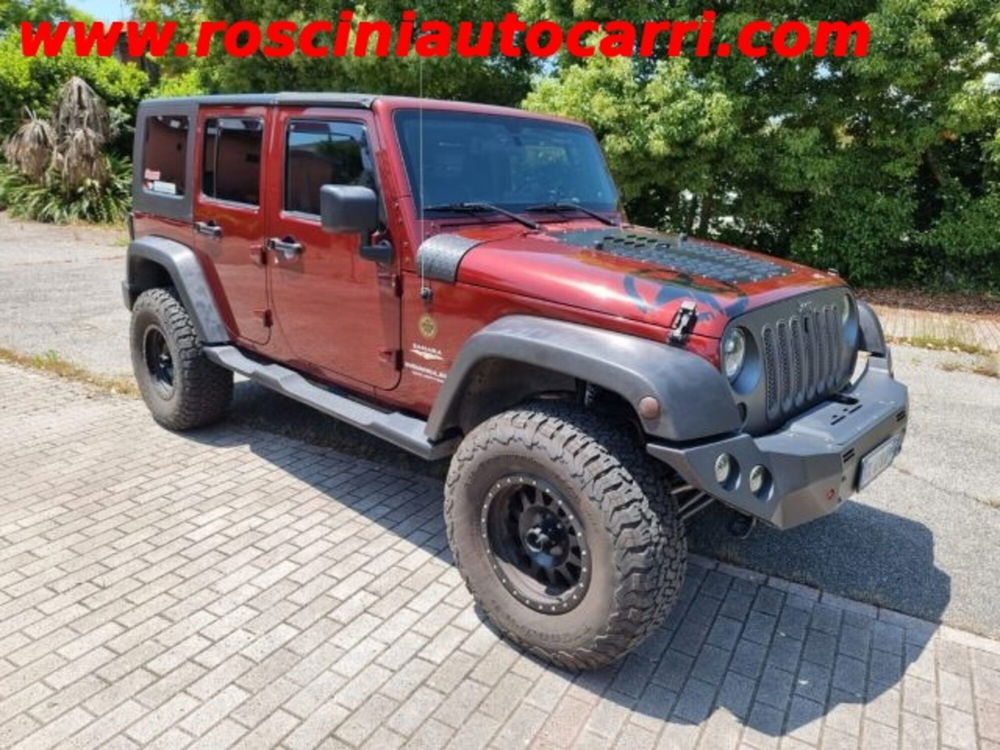 Jeep Wrangler Unlimited usata a Roma (6)