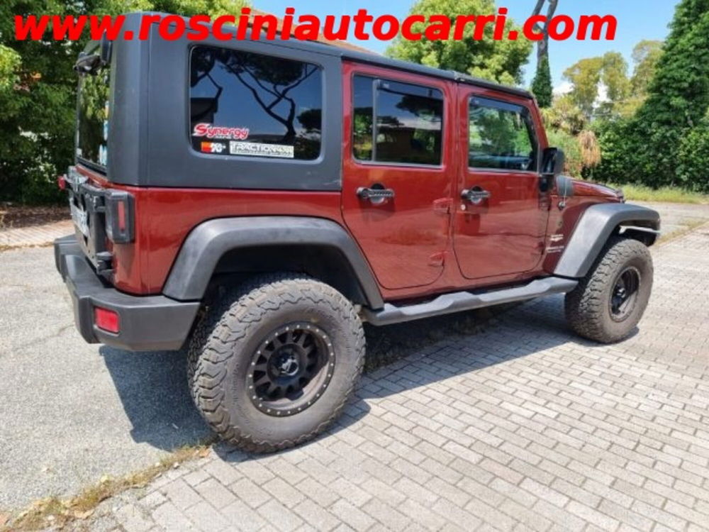 Jeep Wrangler Unlimited usata a Roma (8)