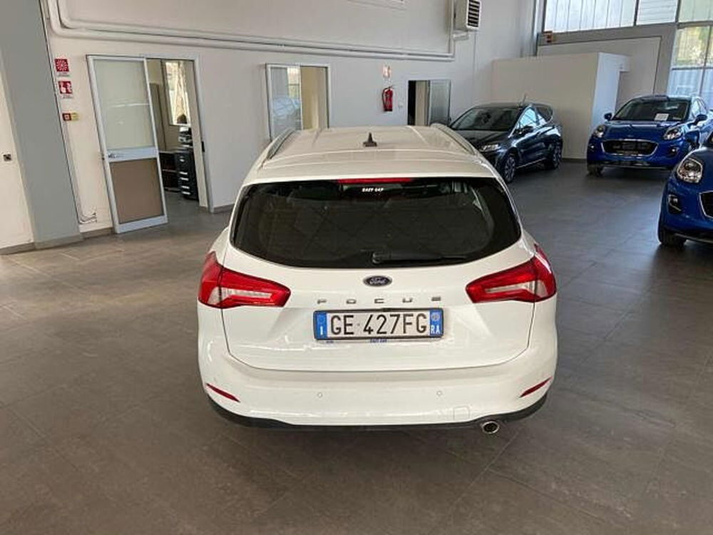 Ford Focus Station Wagon 1.5 EcoBlue 120 CV automatico SW Business Co-Pilot  del 2021 usata a Imola (4)